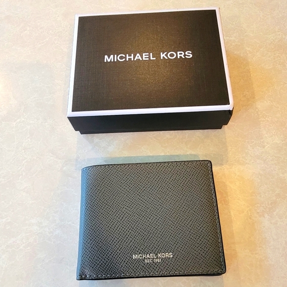 Men's Michael Kors Wallet, Gray - Picture 1 of 3